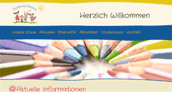 Desktop Screenshot of grundschule-pinzberg.de