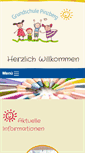 Mobile Screenshot of grundschule-pinzberg.de